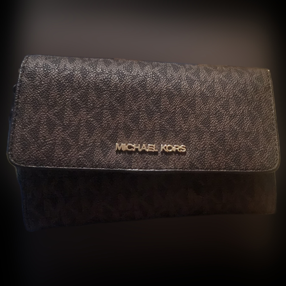 Michael Kors Rich Brown Leather Handbag